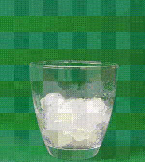 酵素が分解していく様子